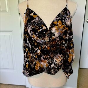 Medium Jennifer Lopez snakeskin dressy top